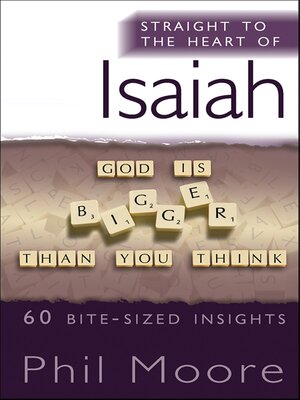 cover image of Straight to the Heart of Isaiah